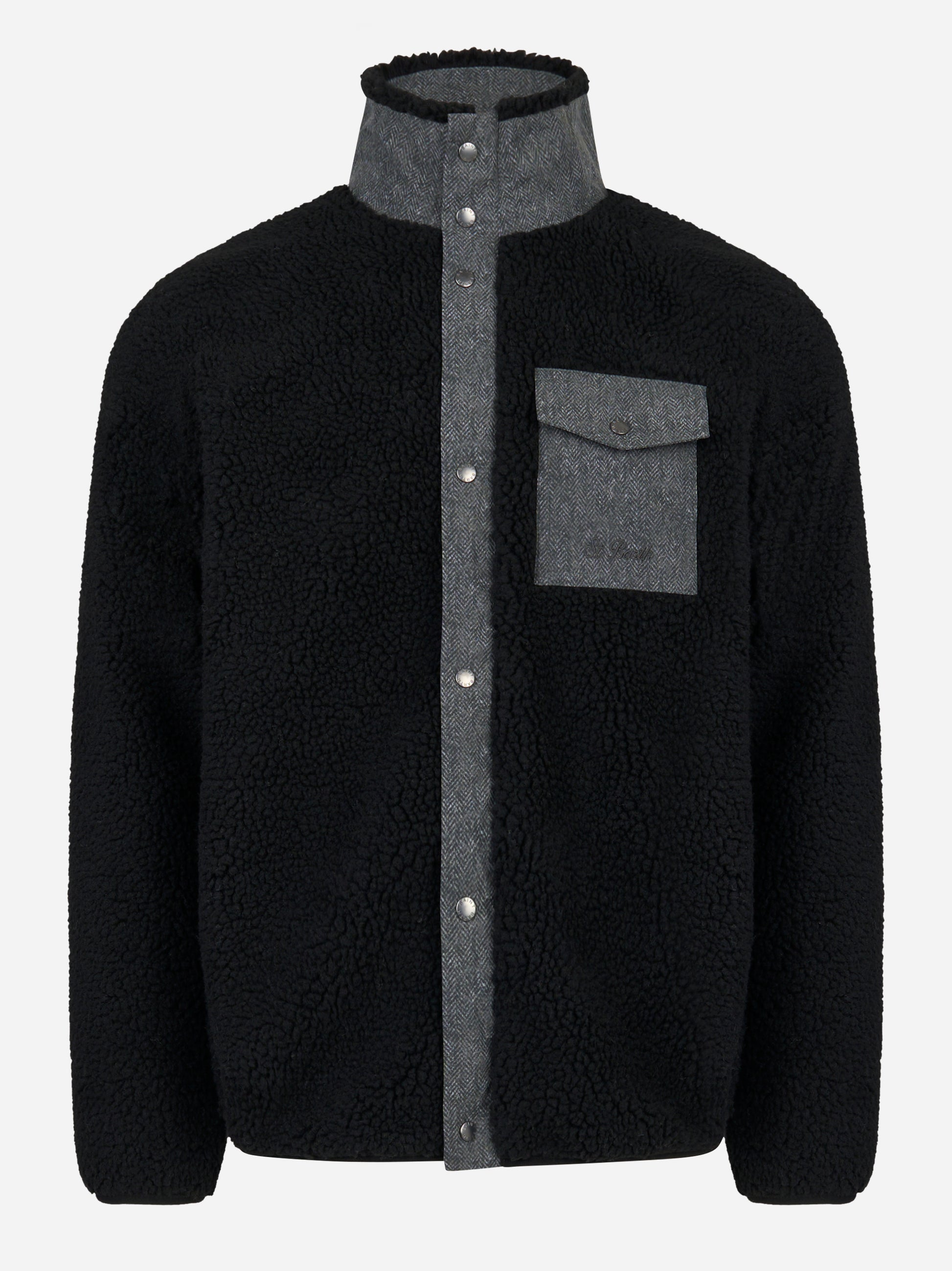 Giacca in pile sherpa Keystone nera