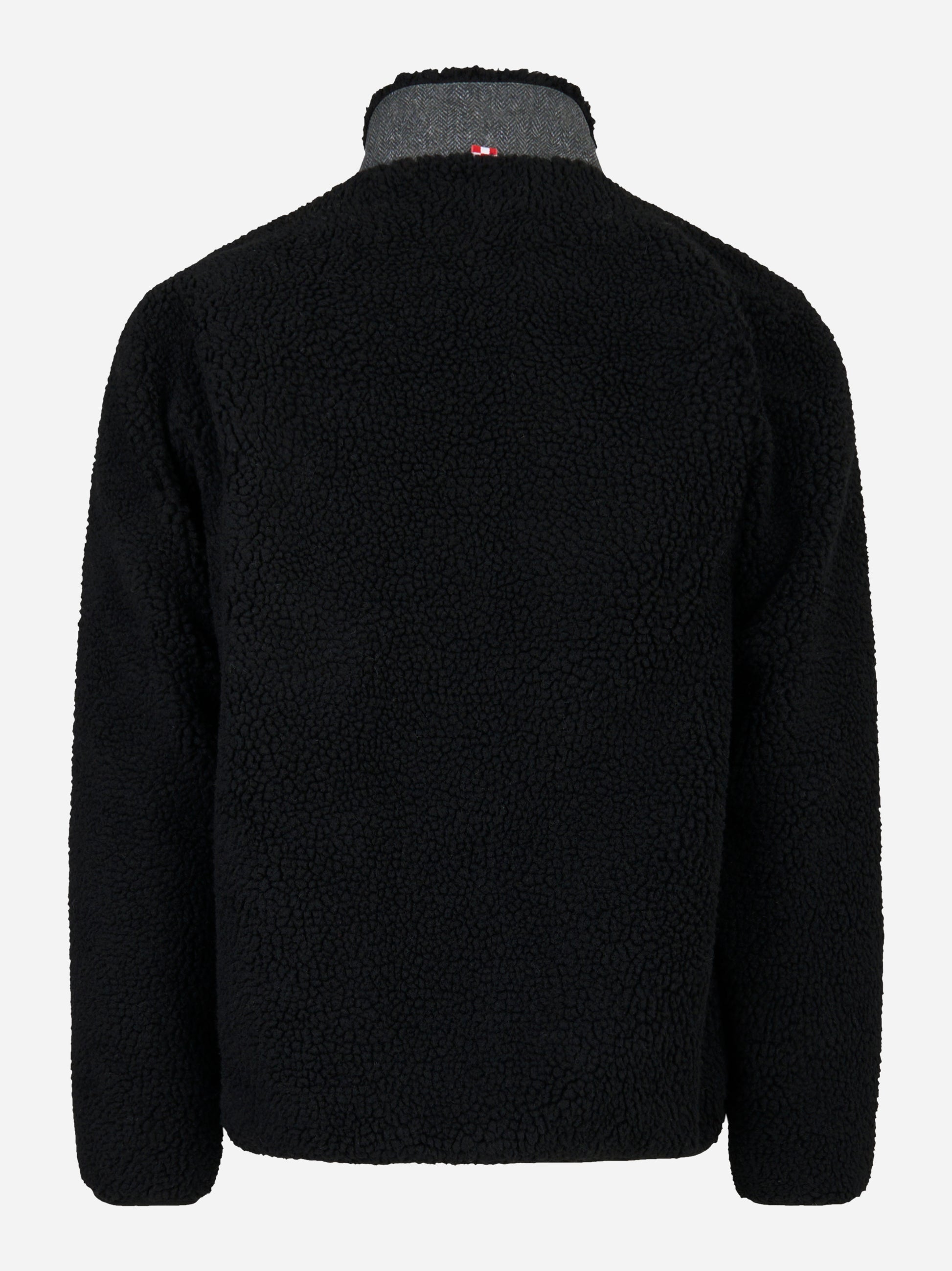 Giacca in pile sherpa Keystone nera