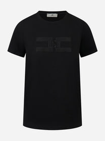 Elisabetta Franchi T-shirt in jersey di cotone MA00756E2110