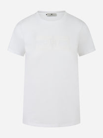 Elisabetta Franchi Maglia a costine con dettagli a jour MA00756E2270