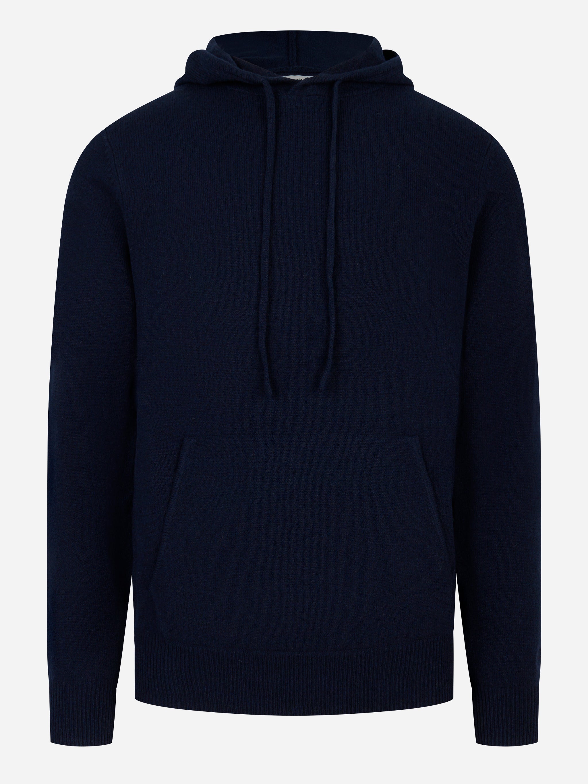 Maglia con cappuccio Mahony in lambswool Blu