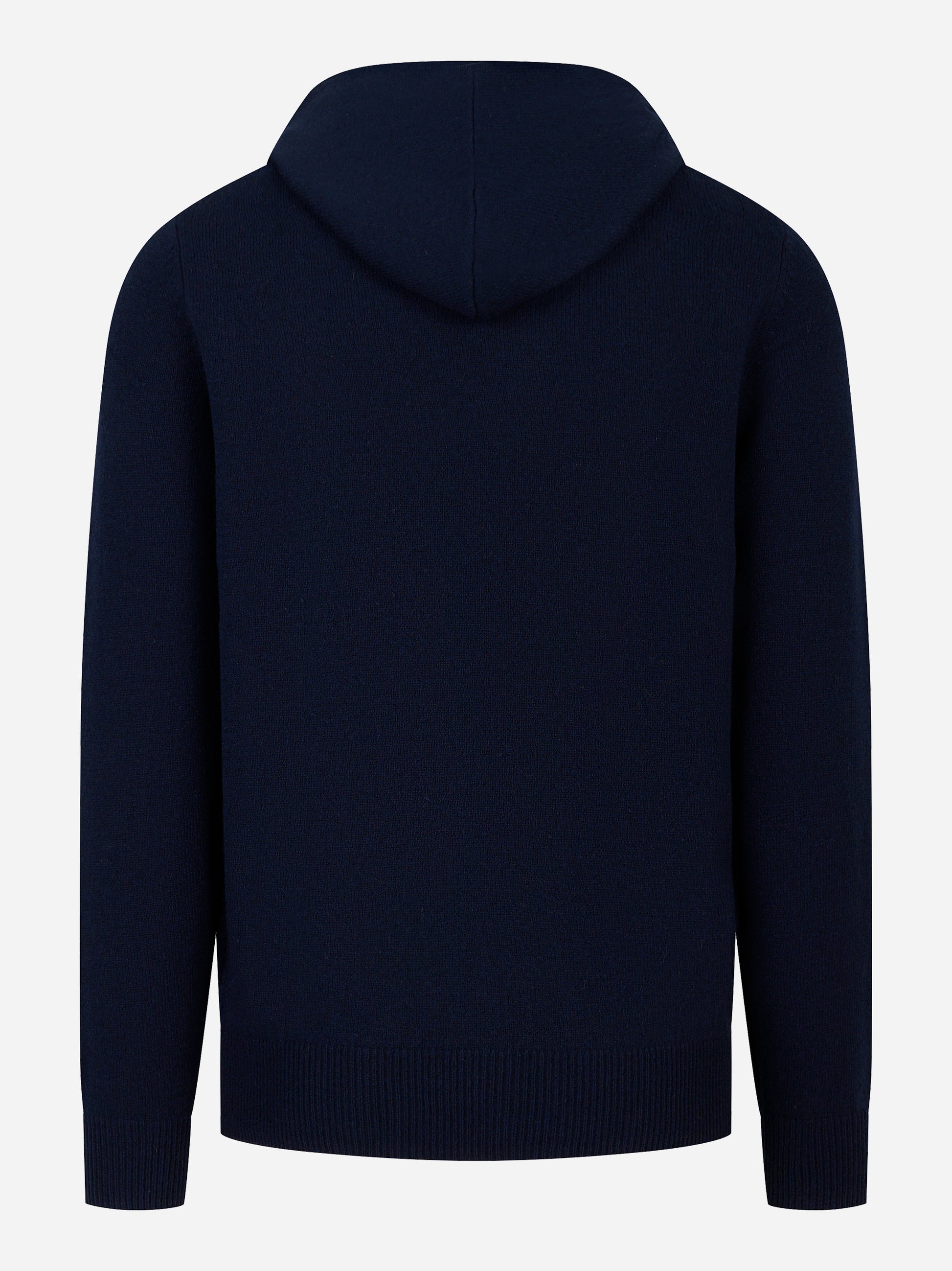 Maglia con cappuccio Mahony in lambswool Blu