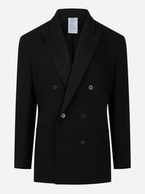 Blazer doppiopetto nero Smoking
