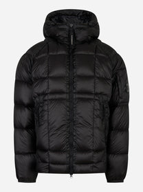 Piumino in DD-Shel con logo Nero