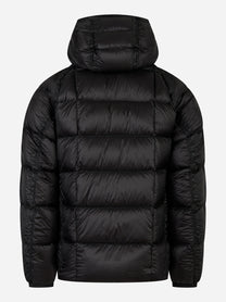 Piumino in DD-Shel con logo Nero