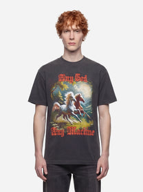 T-shirt Horseplay nera