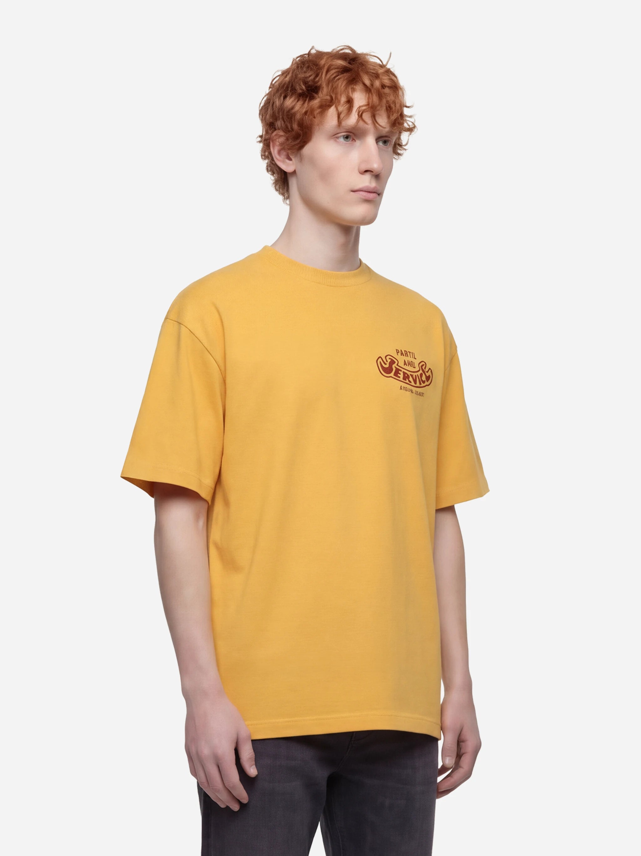 T-shirt Ruff And Smooth gialla