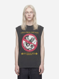 T-shirt Save Your Sole grigia