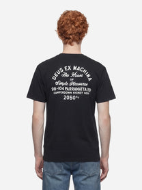 T-shirt DEUS EX MACHINA BLACK D261MTS148 Nero