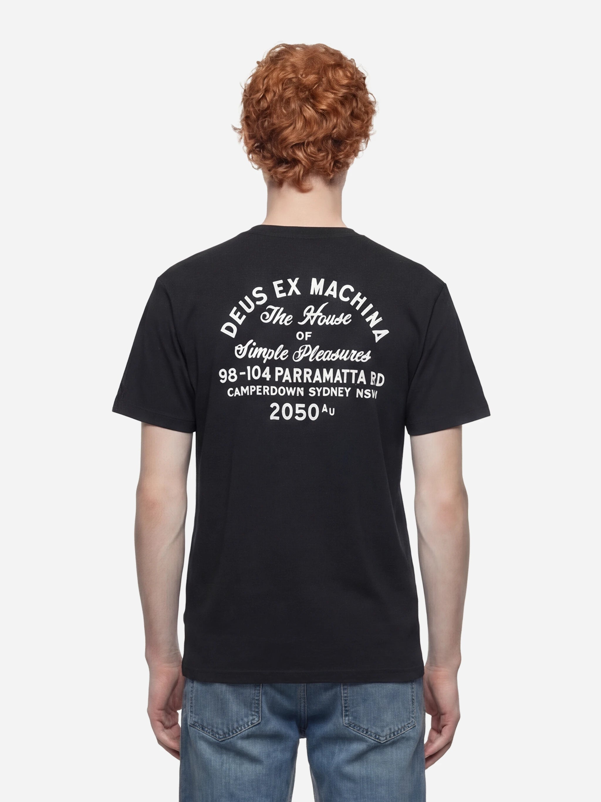 T-shirt DEUS EX MACHINA BLACK D261MTS148 Nero
