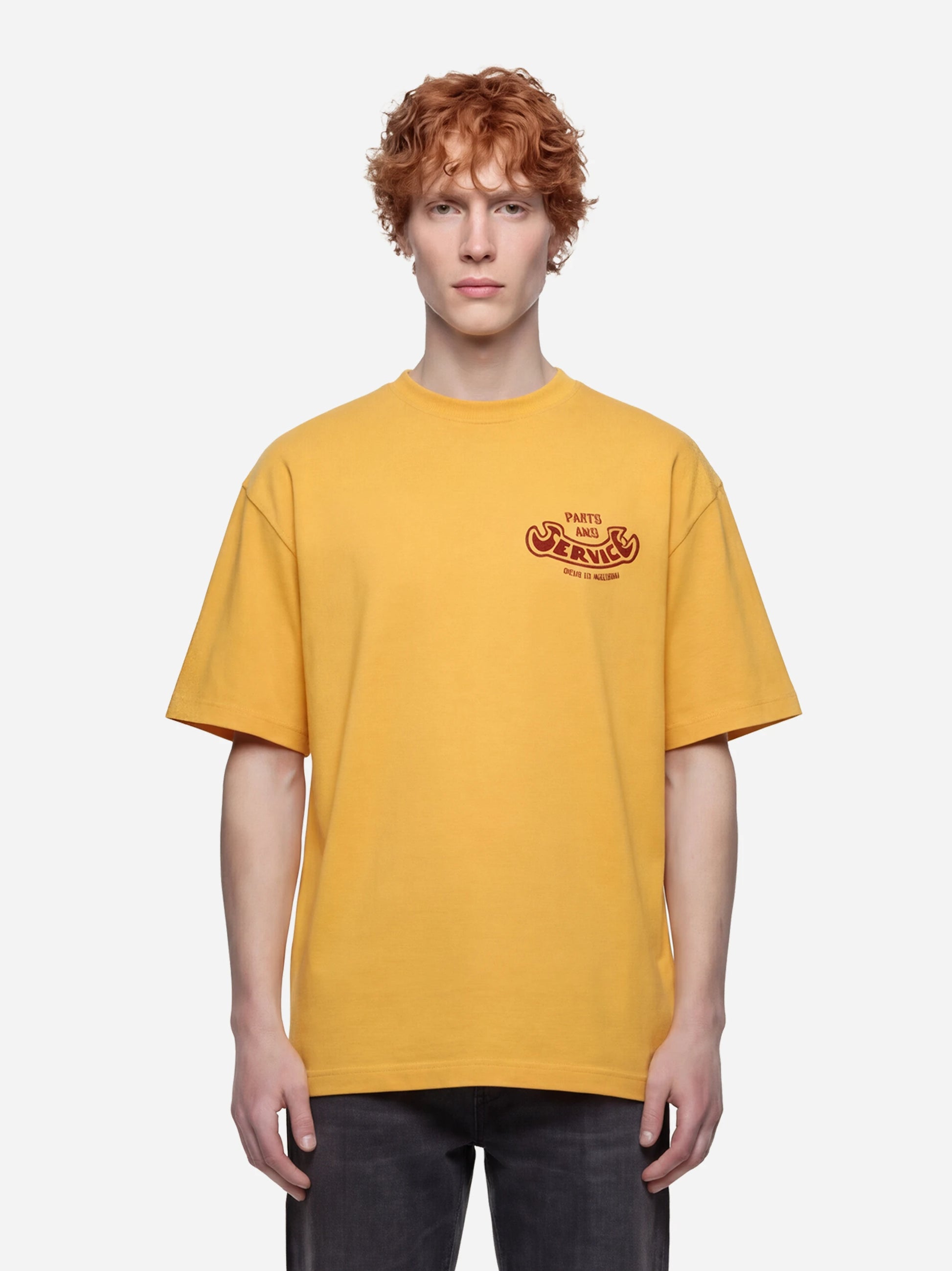 T-shirt Ruff And Smooth gialla