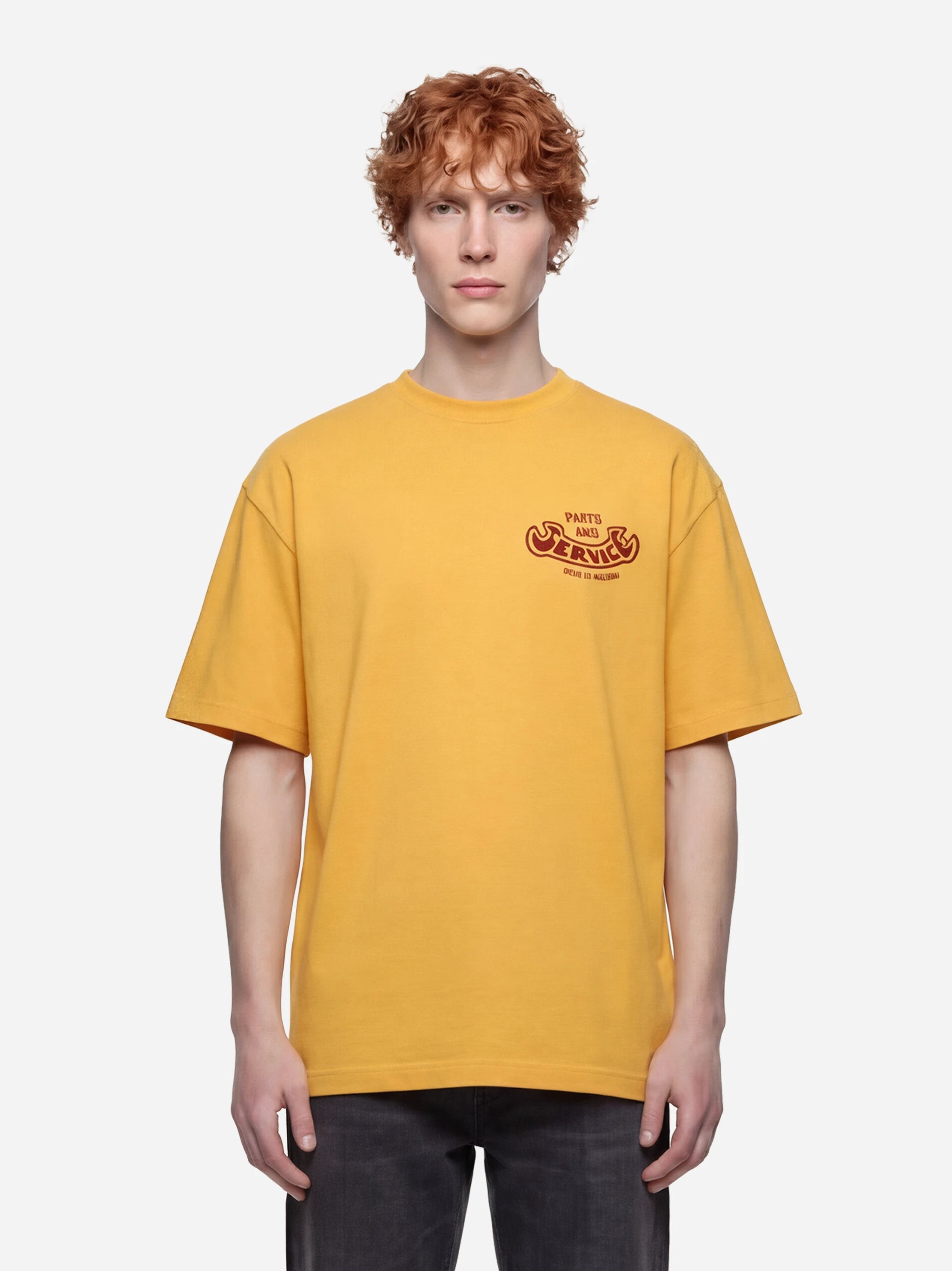 T-shirt Ruff And Smooth gialla