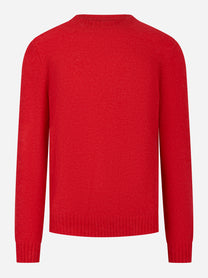 Maglia Regent in alpaca Rossa