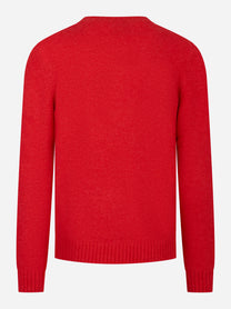 Maglia Regent in alpaca Rossa