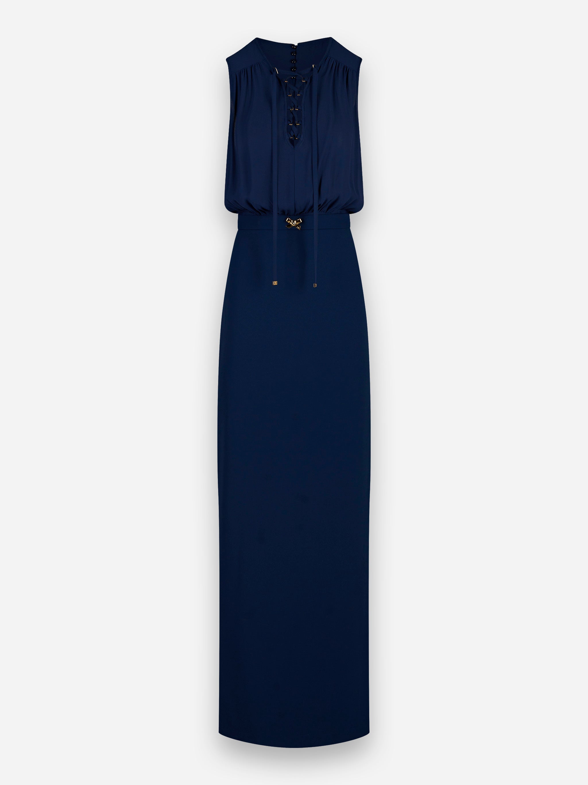 Abito Red Carpet divisibile con intreccio Blu