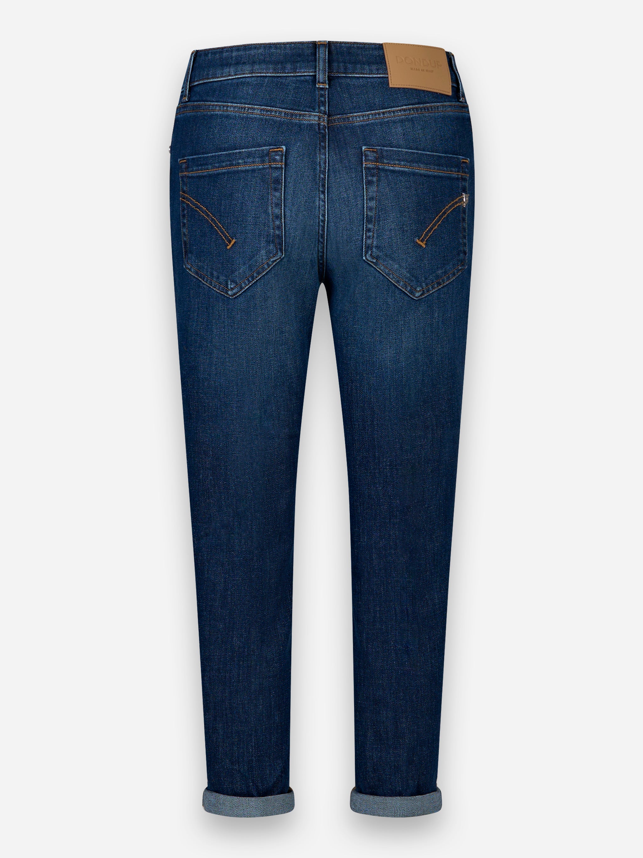 Jeans Koons loose in denim stretch Blu