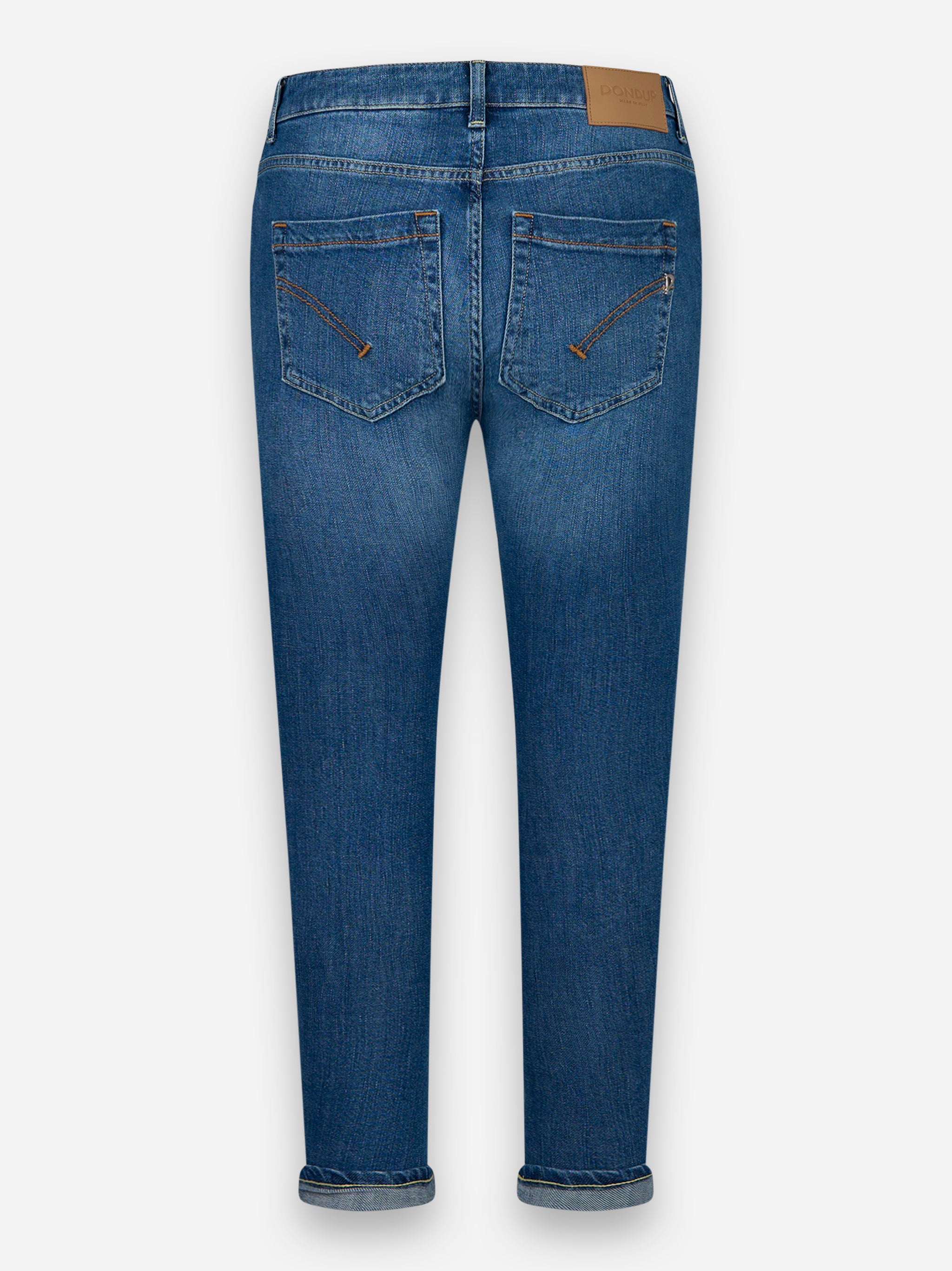 Jeans Monroe skinny in denim stretch Blu