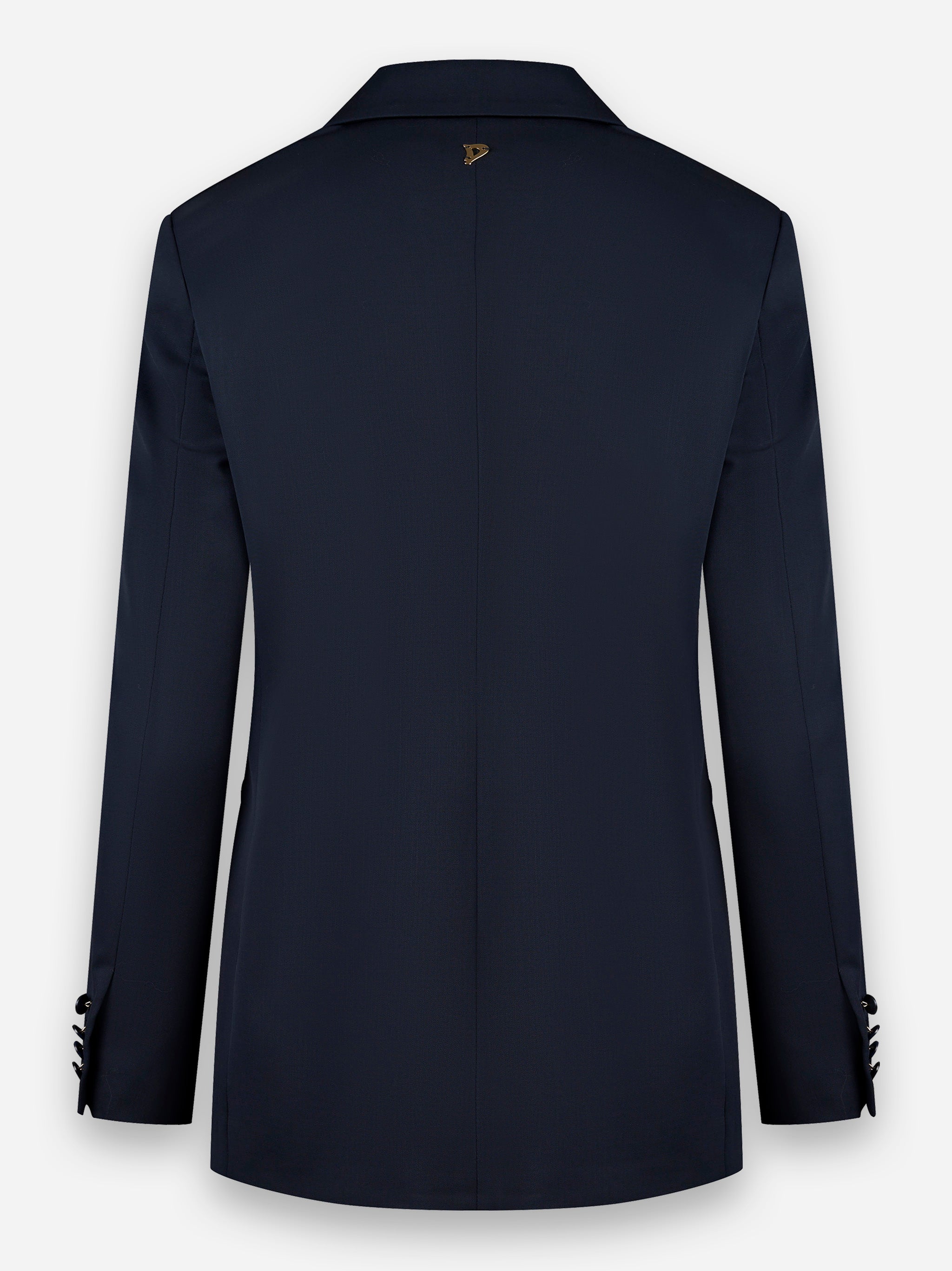 Blazer monopetto con chiusura a un bottone Blu