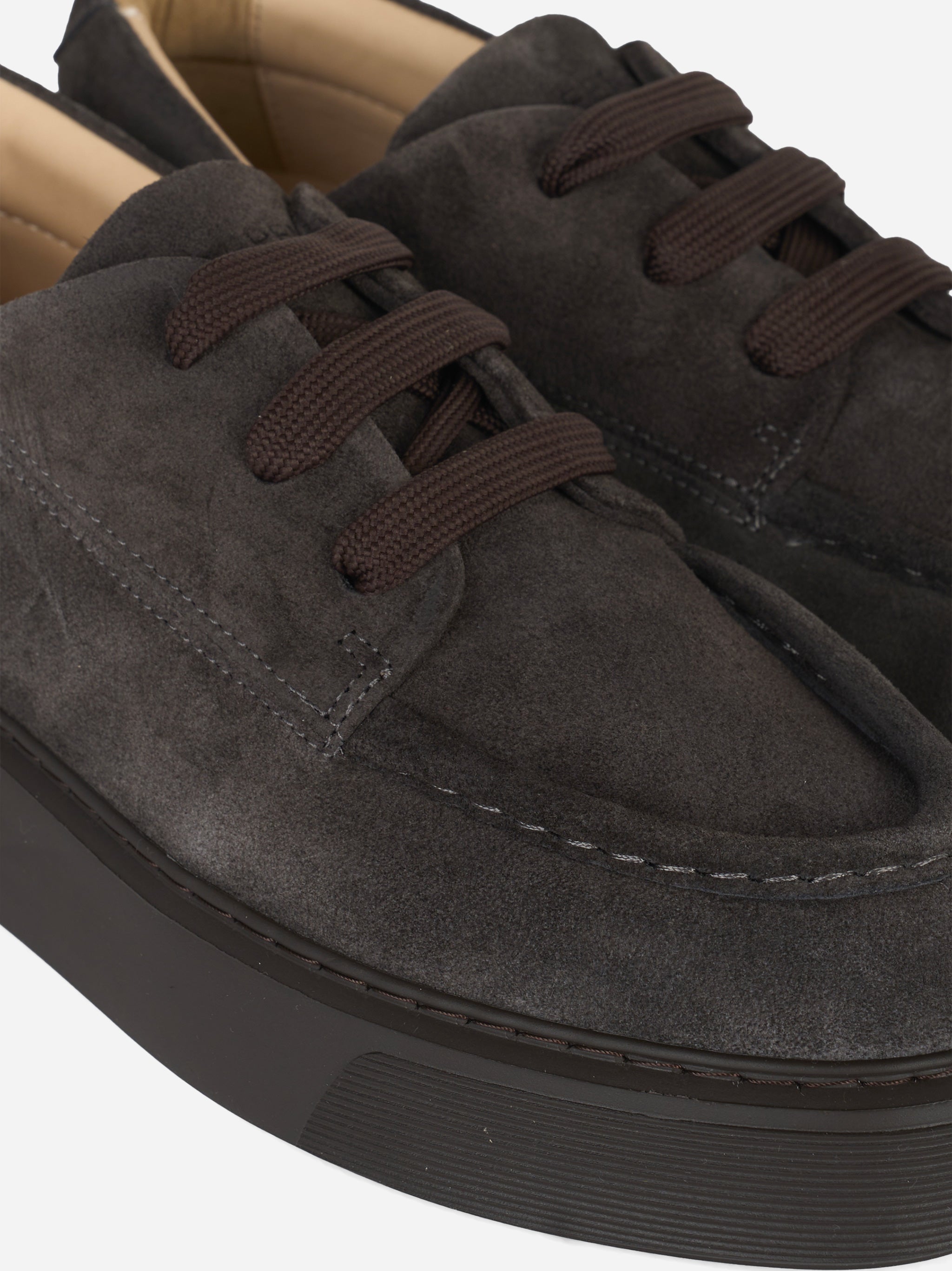 Sneakers The Tahoe in nabuck Marrone
