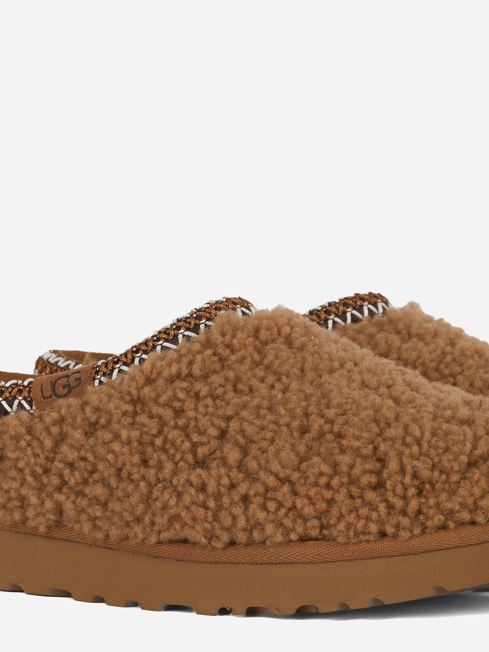 Ciabatta Tasman Maxy Curly Chestnut