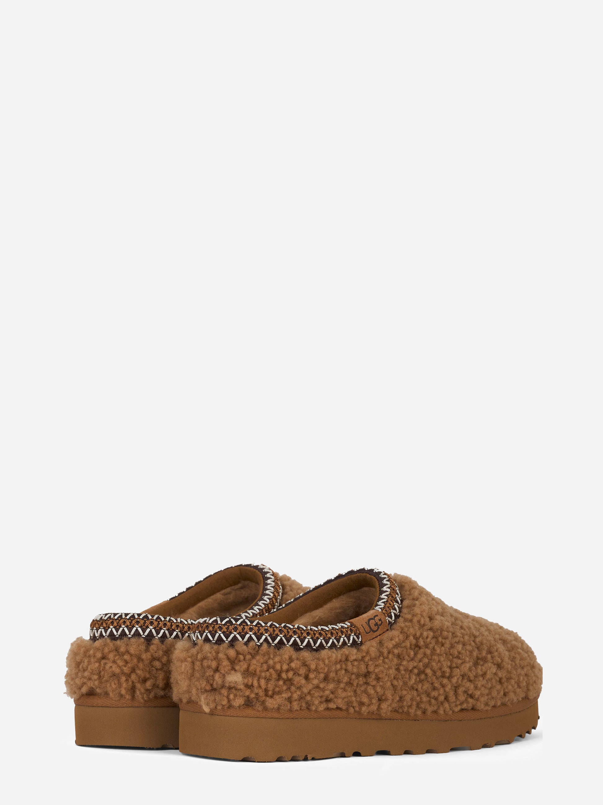 Ciabatta Tasman Maxy Curly Chestnut