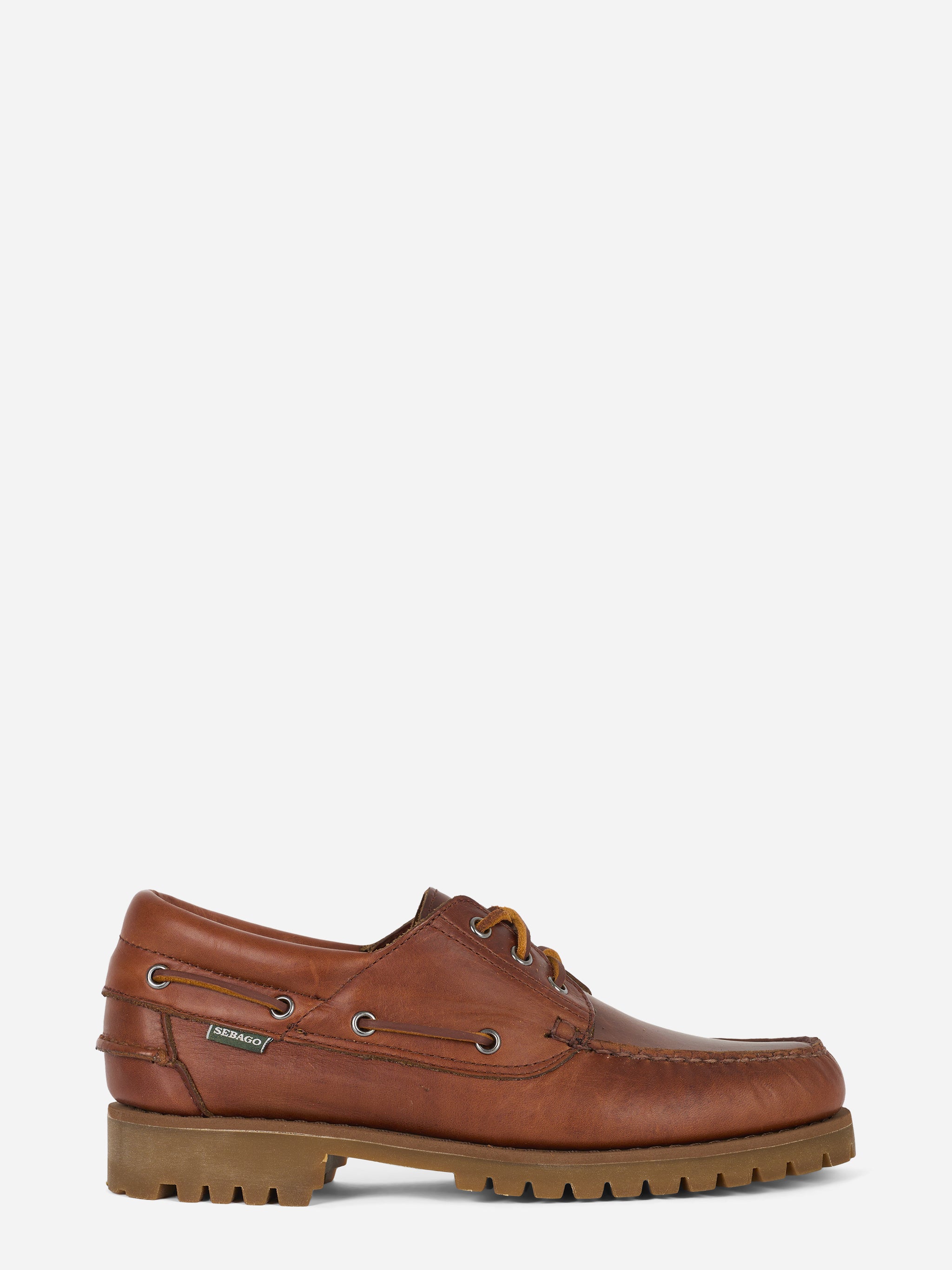 Stringata Acadia in pelle Marrone