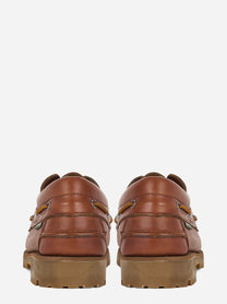 Stringata Acadia in pelle Marrone