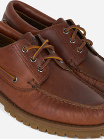 Stringata Acadia in pelle Marrone