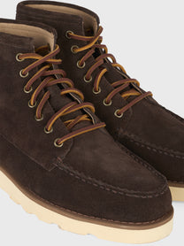 Stivale Tala in suede Marrone