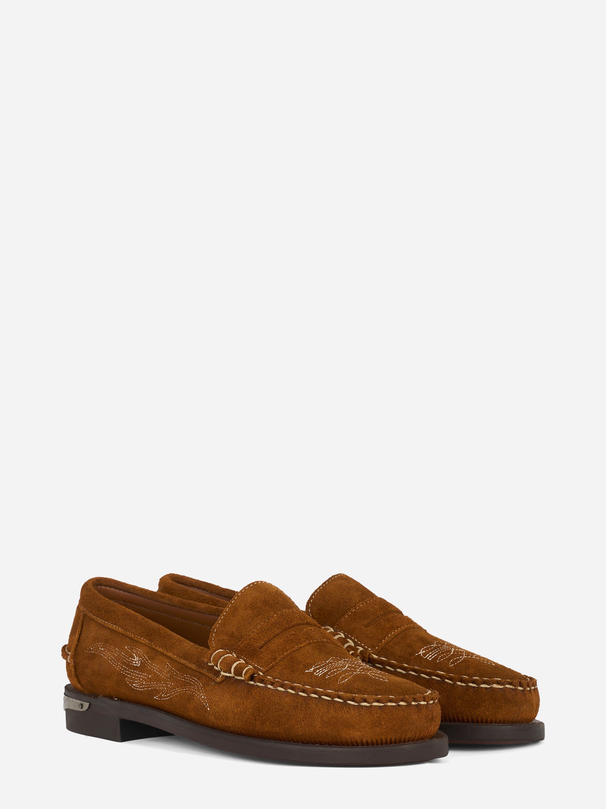 Mocassino Dan Dallas in suede Marrone