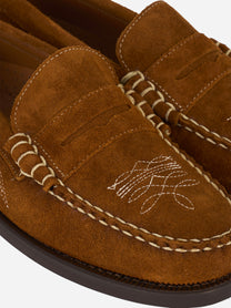Mocassino Dan Dallas in suede Marrone