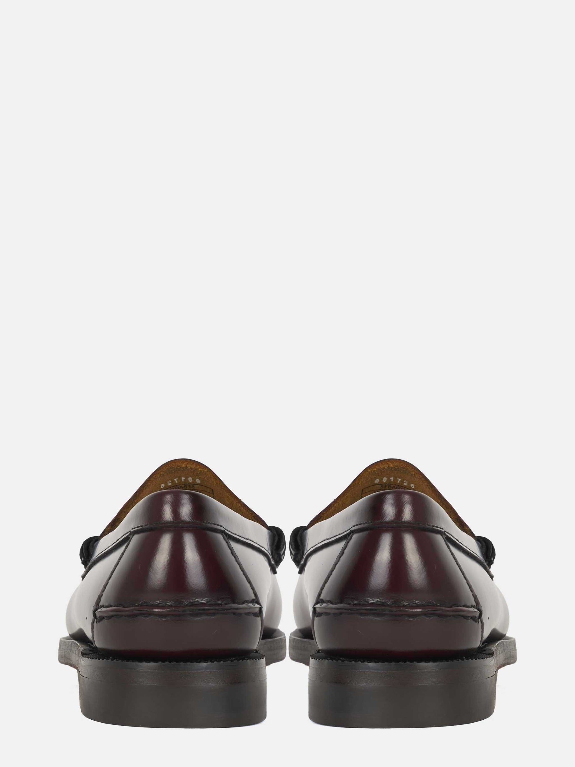 Mocassino Classic Dan in pelle Bordeaux