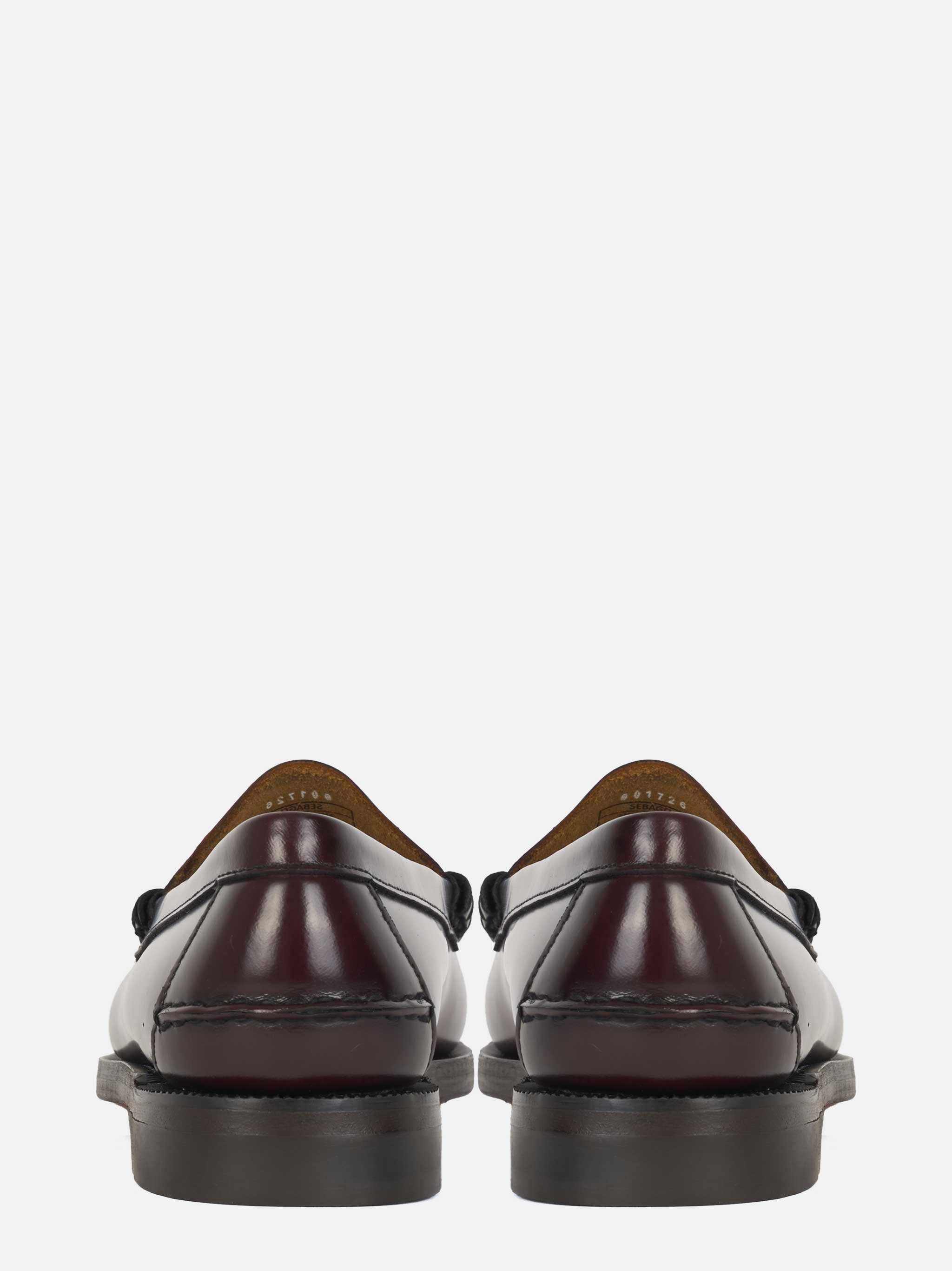 Mocassino Classic Dan in pelle Bordeaux