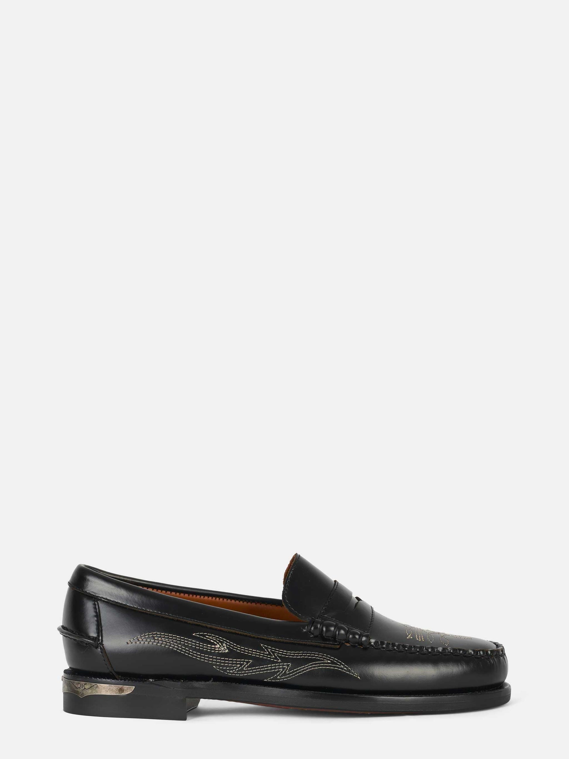 Mocassino Dan El Paso in pelle Nero