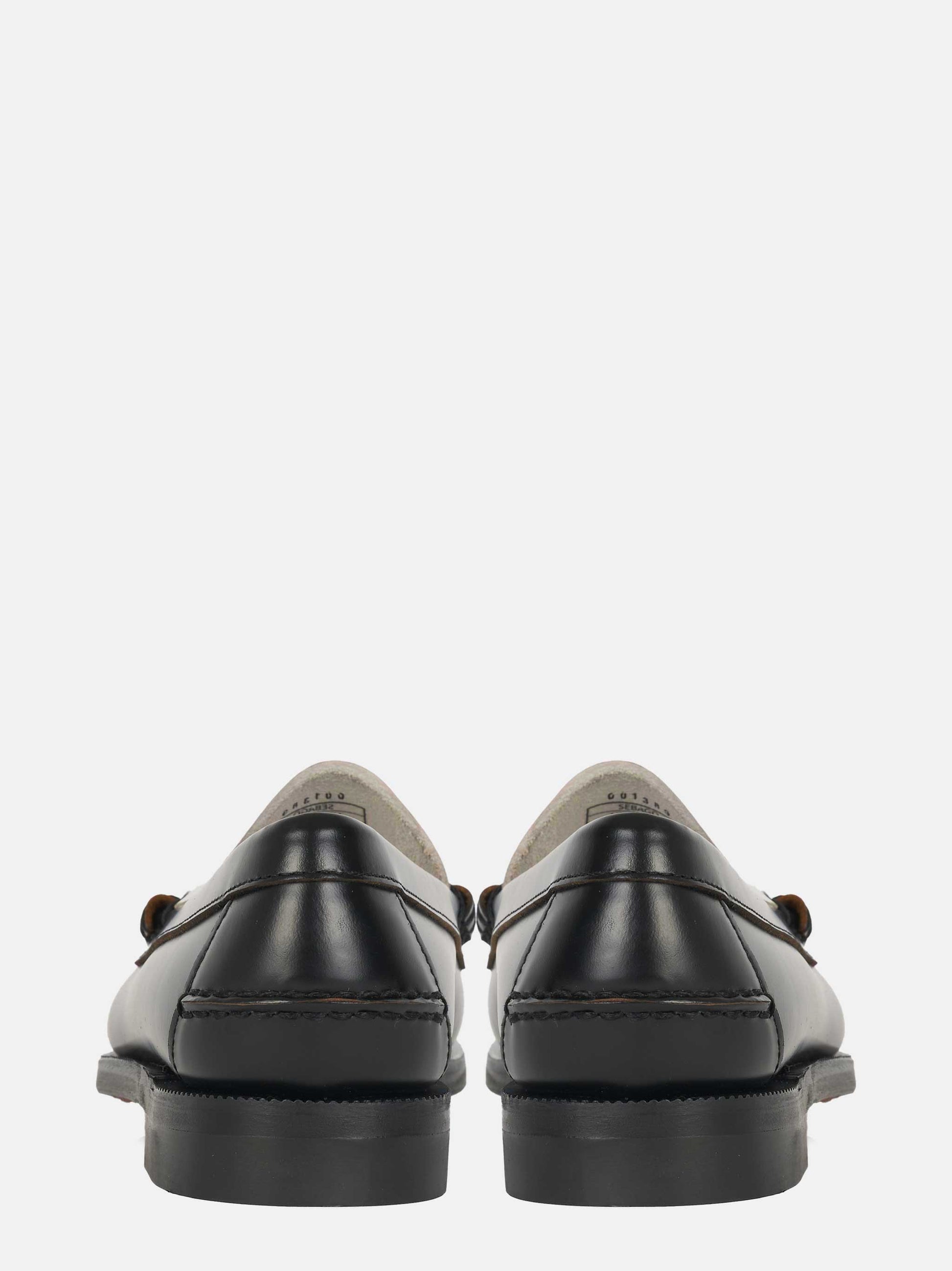 Mocassino Classic Dan in pelle Bianco e Nero