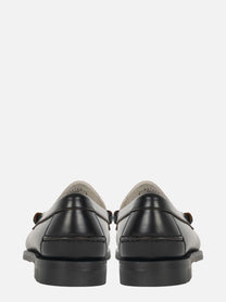 Mocassino Classic Dan in pelle Bianco e Nero