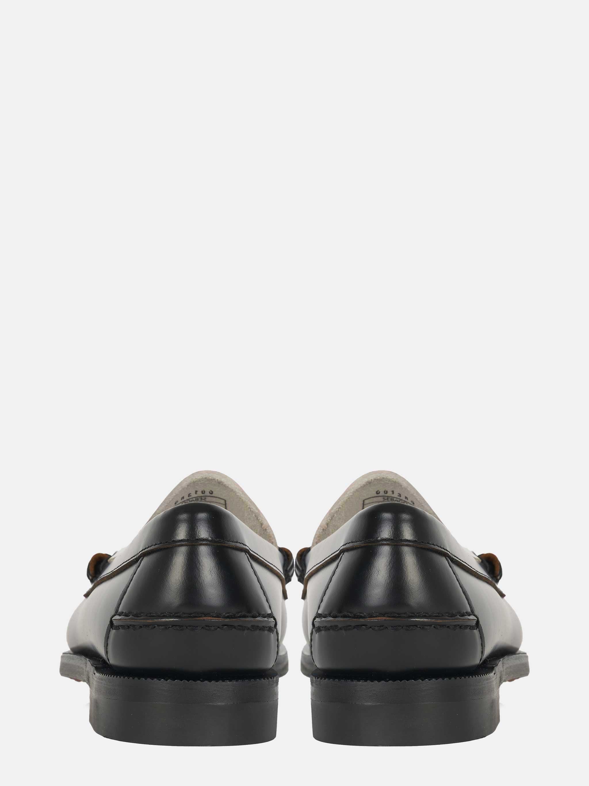 Mocassino Classic Dan in pelle Bianco e Nero