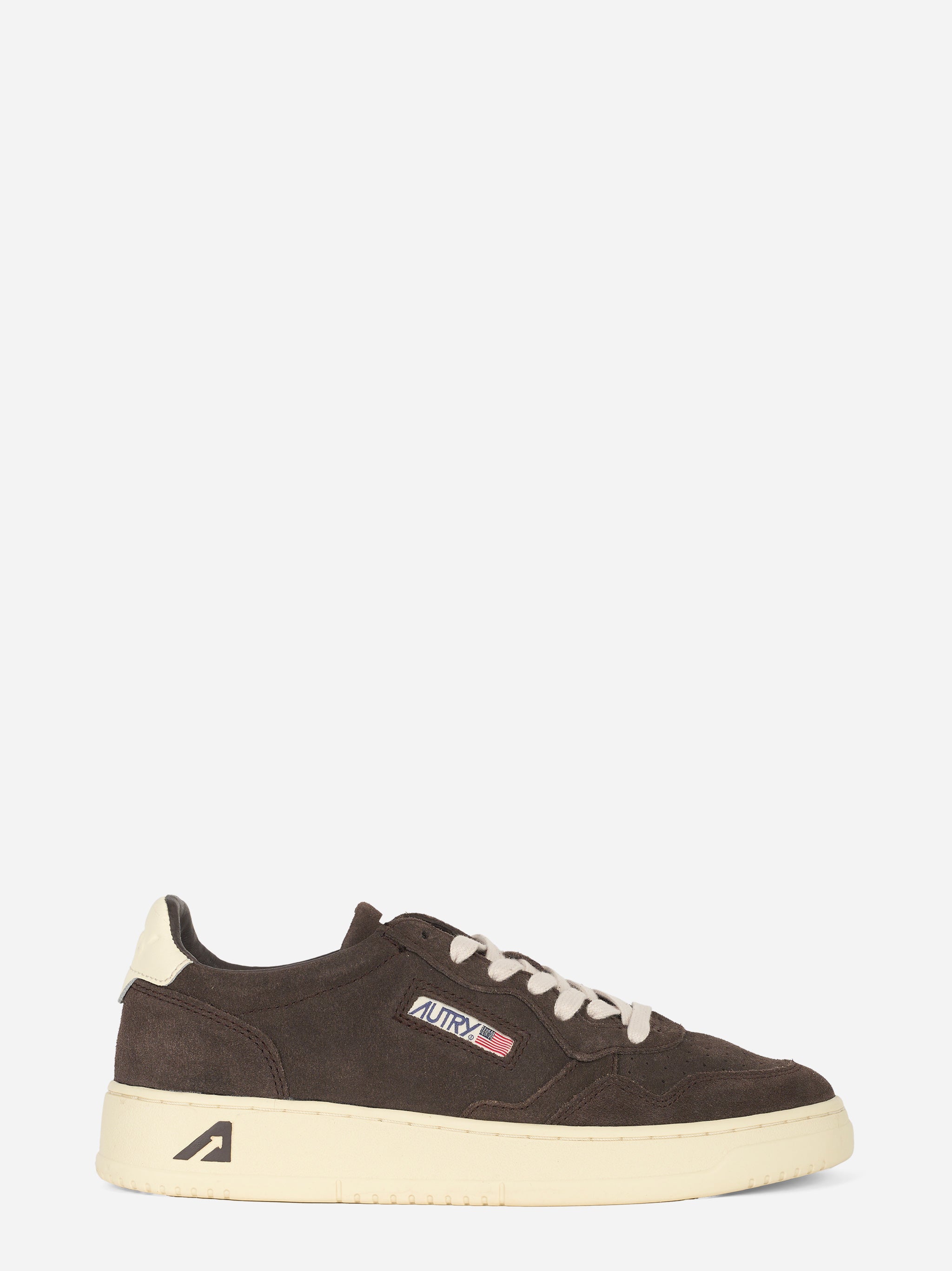 Sneakers Medalist Low in suede Marrone