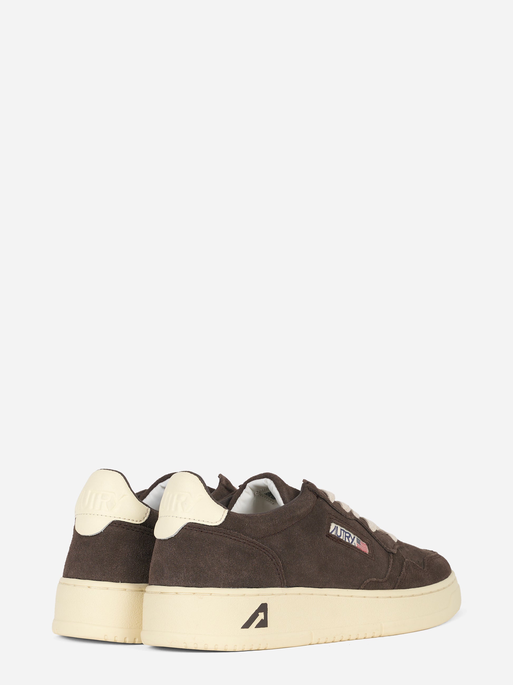 Sneakers Medalist Low in suede Marrone