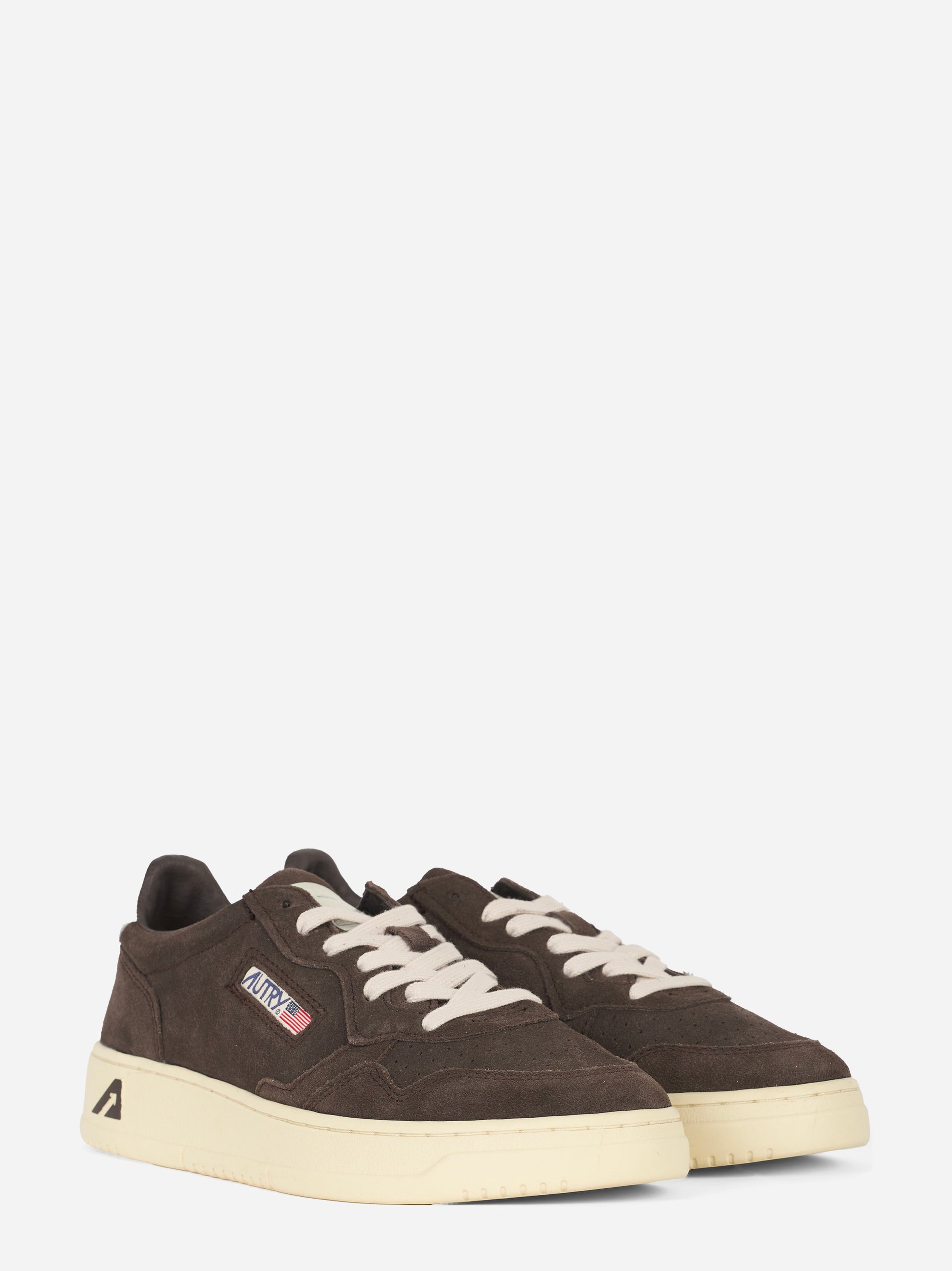 Sneakers Medalist Low in suede Marrone