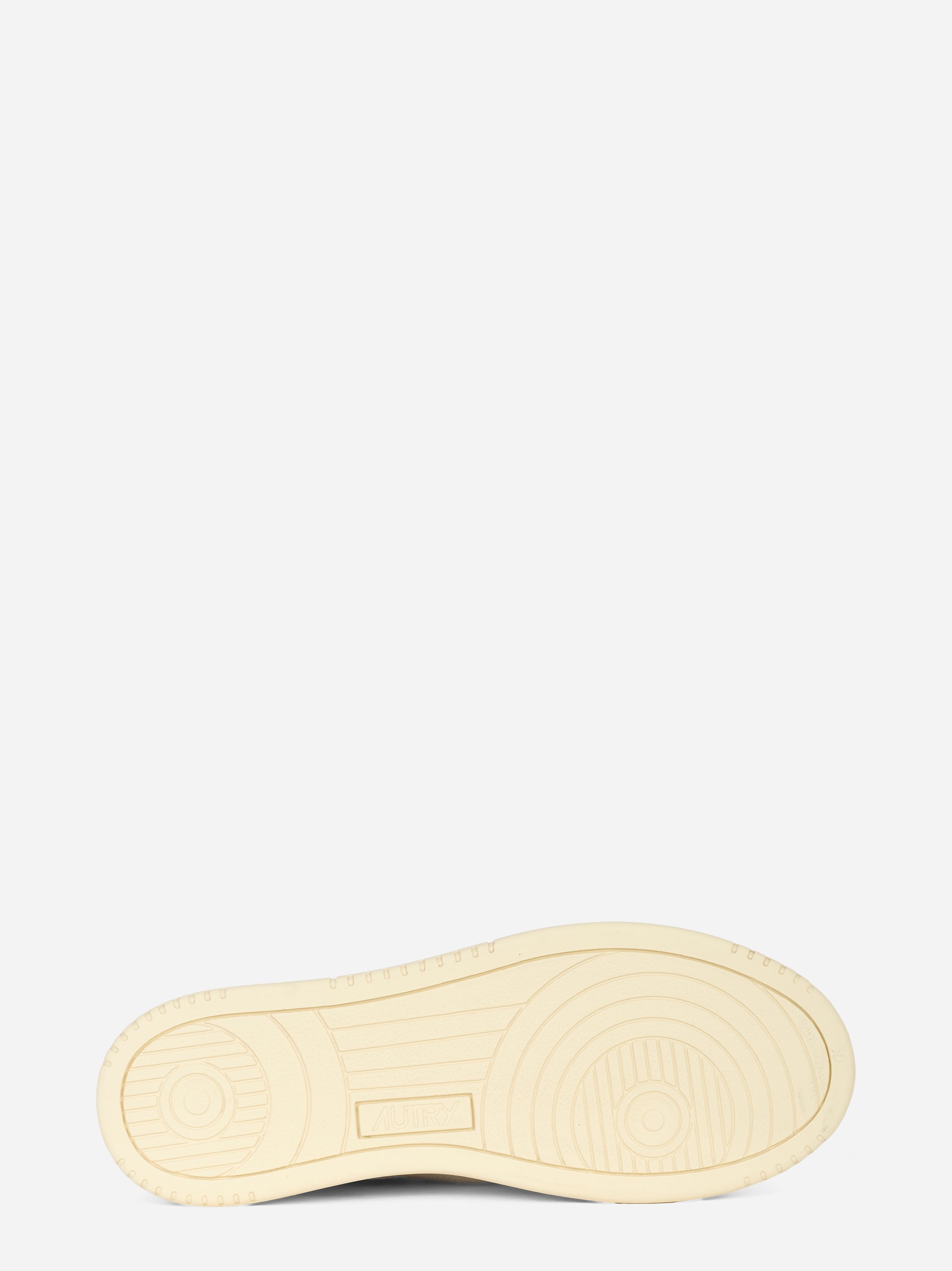 Sneakers Medalist Low in pelle bianca e suede Grigio