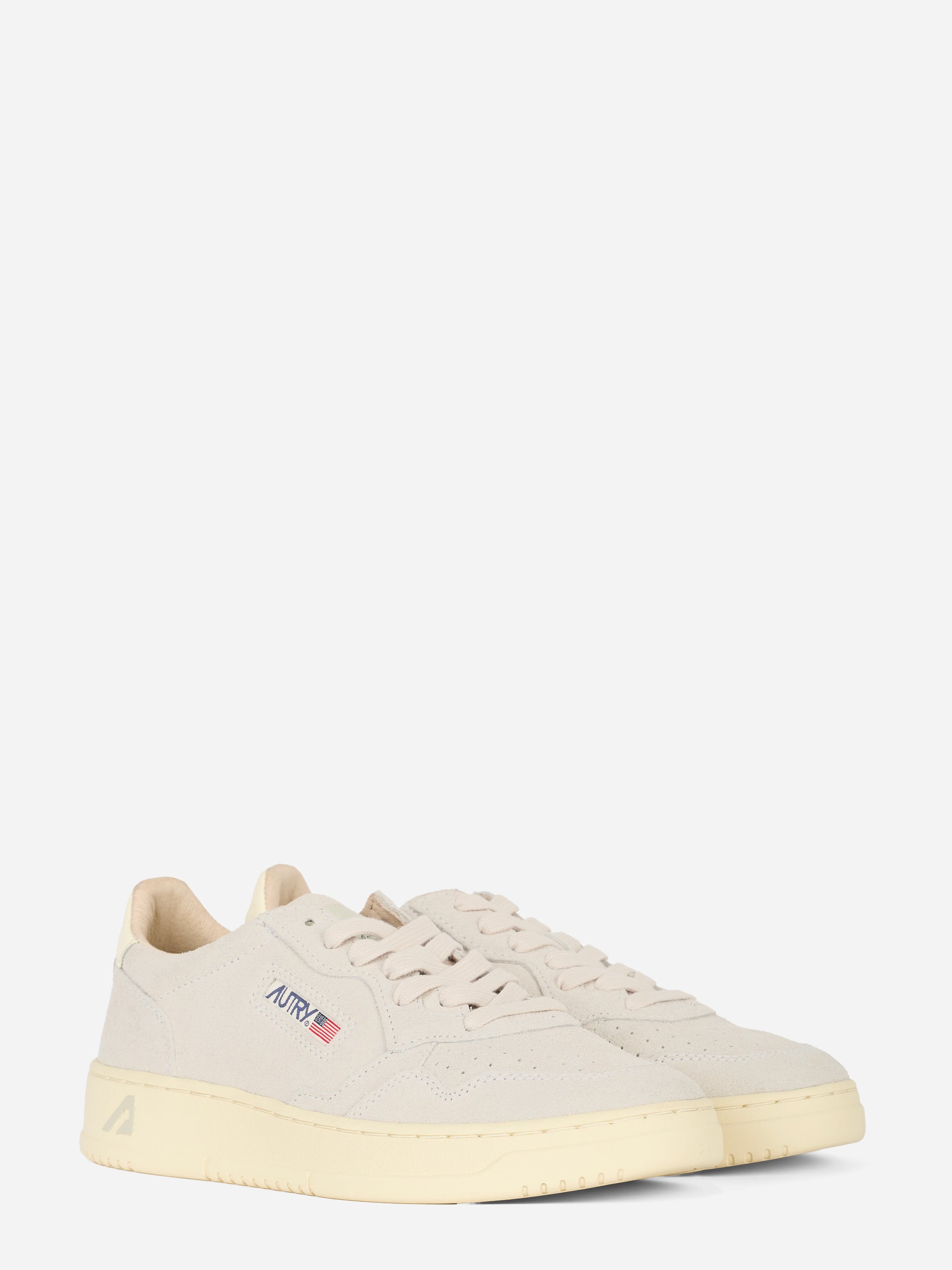 Sneakers Medalist Low in suede Grigio