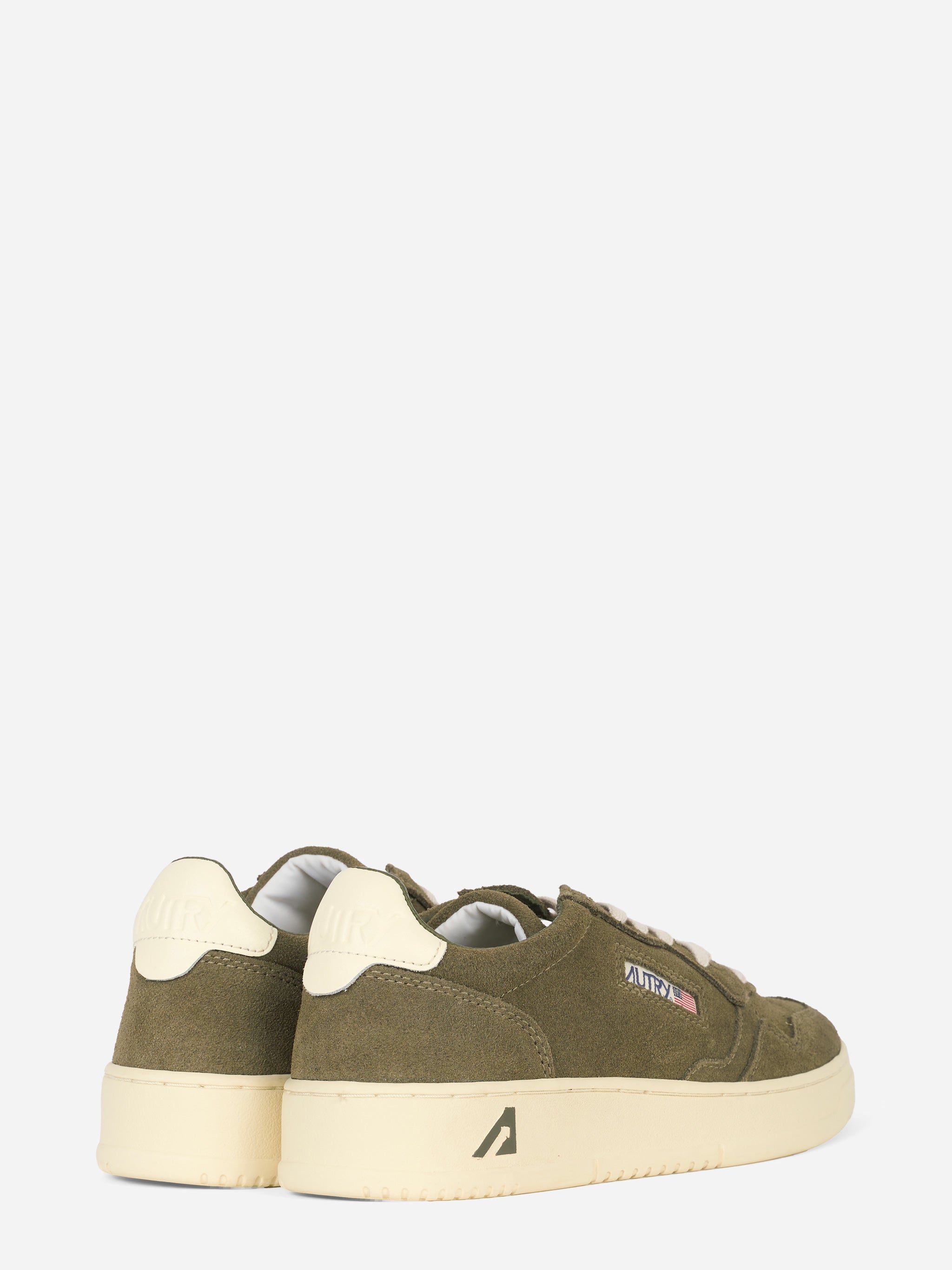 Sneakers Medalist Low in suede Verde