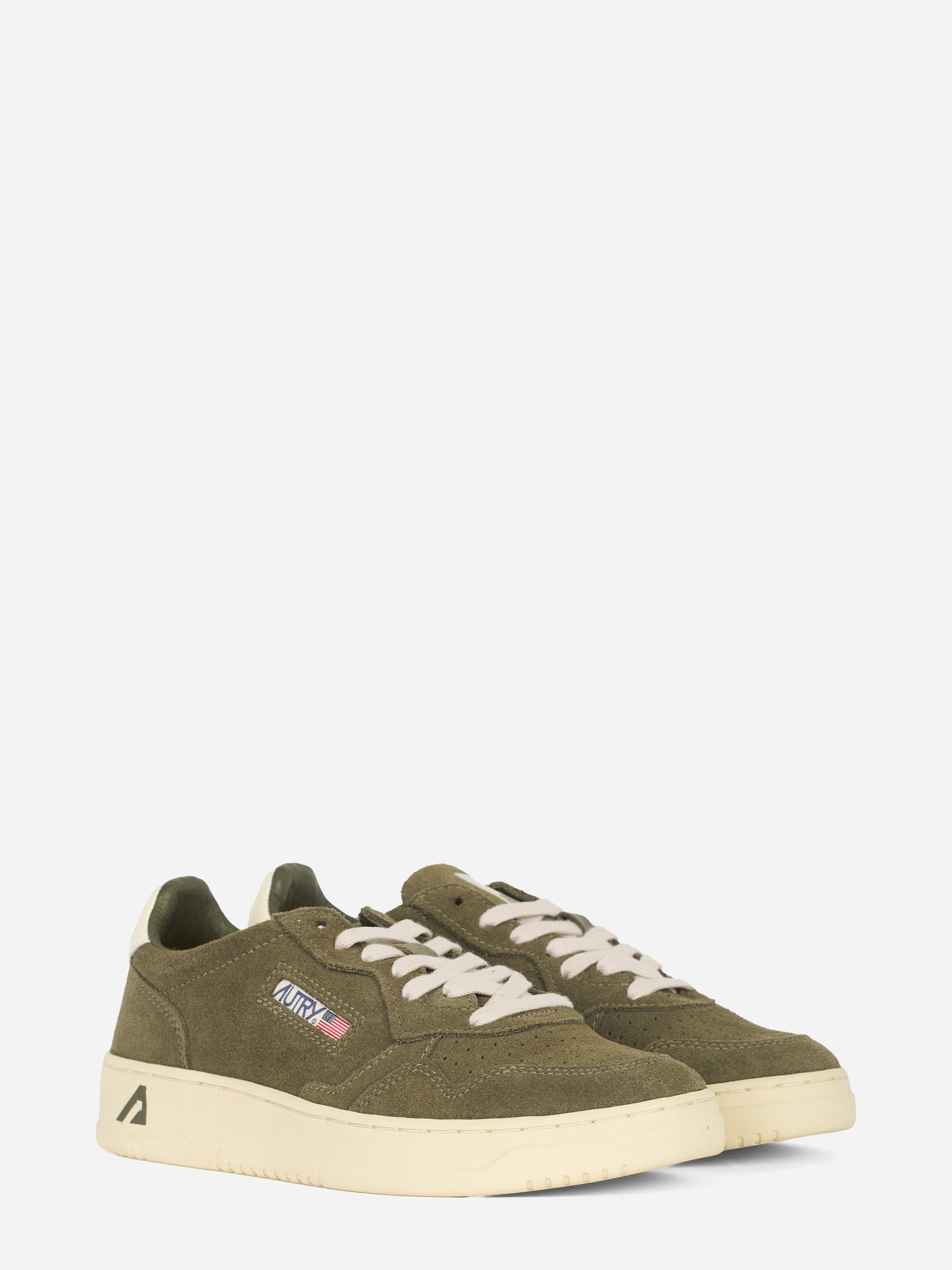 Sneakers Medalist Low in suede Verde