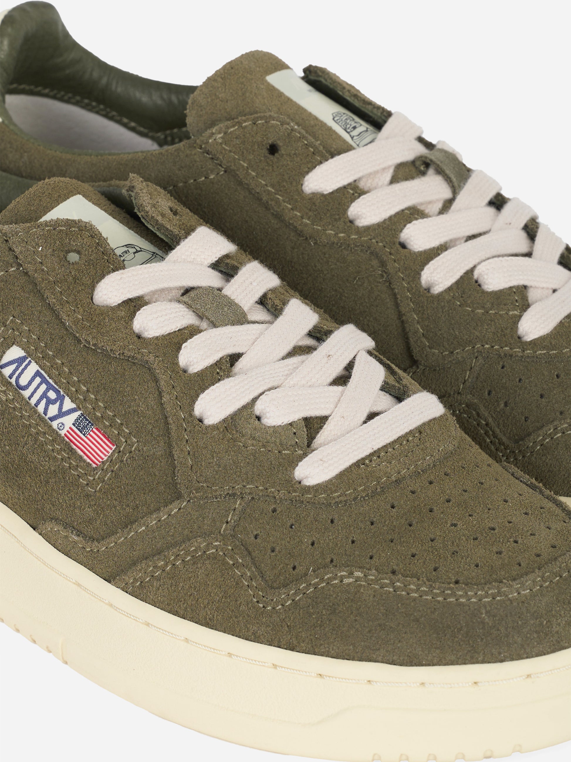 Sneakers Medalist Low in suede Verde
