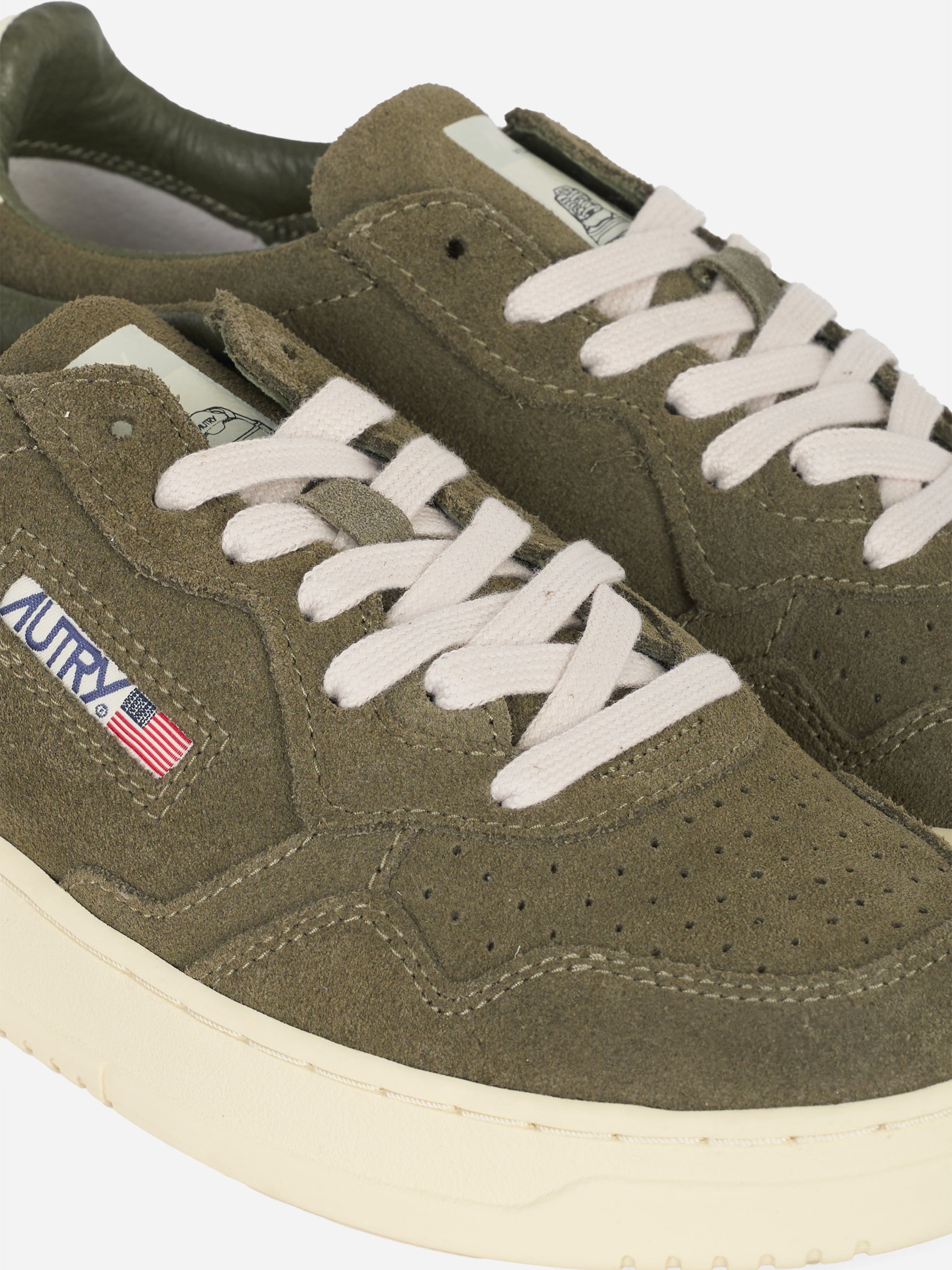 Sneakers Medalist Low in suede Verde