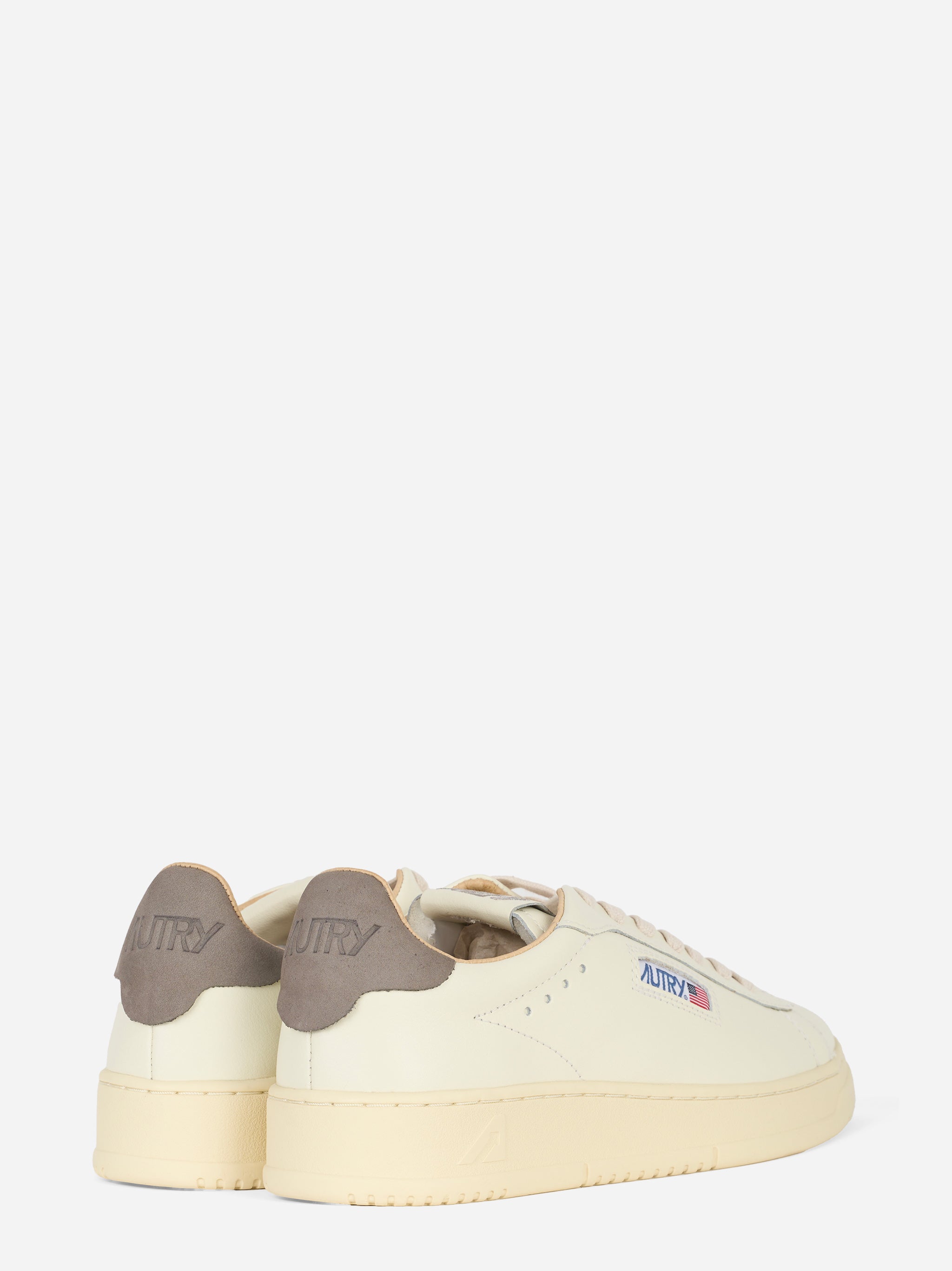 Sneakers Dallas Low in pelle Bianca