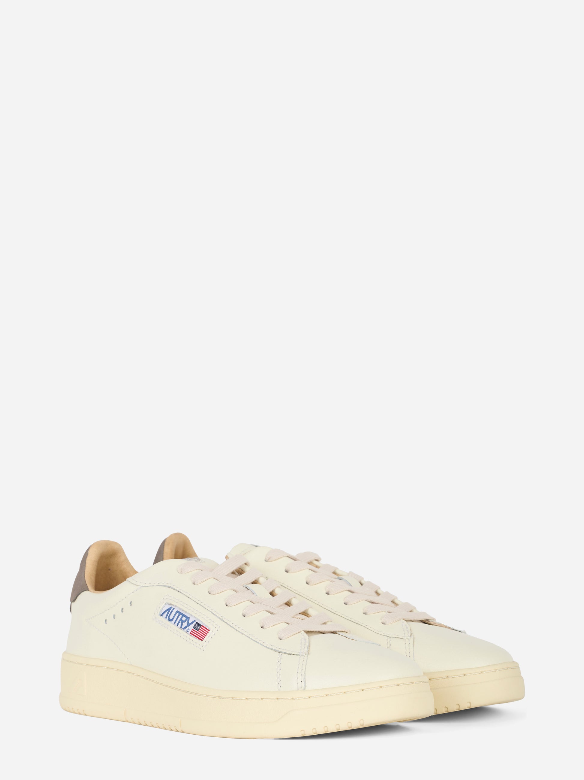 Sneakers Dallas Low in pelle Bianca