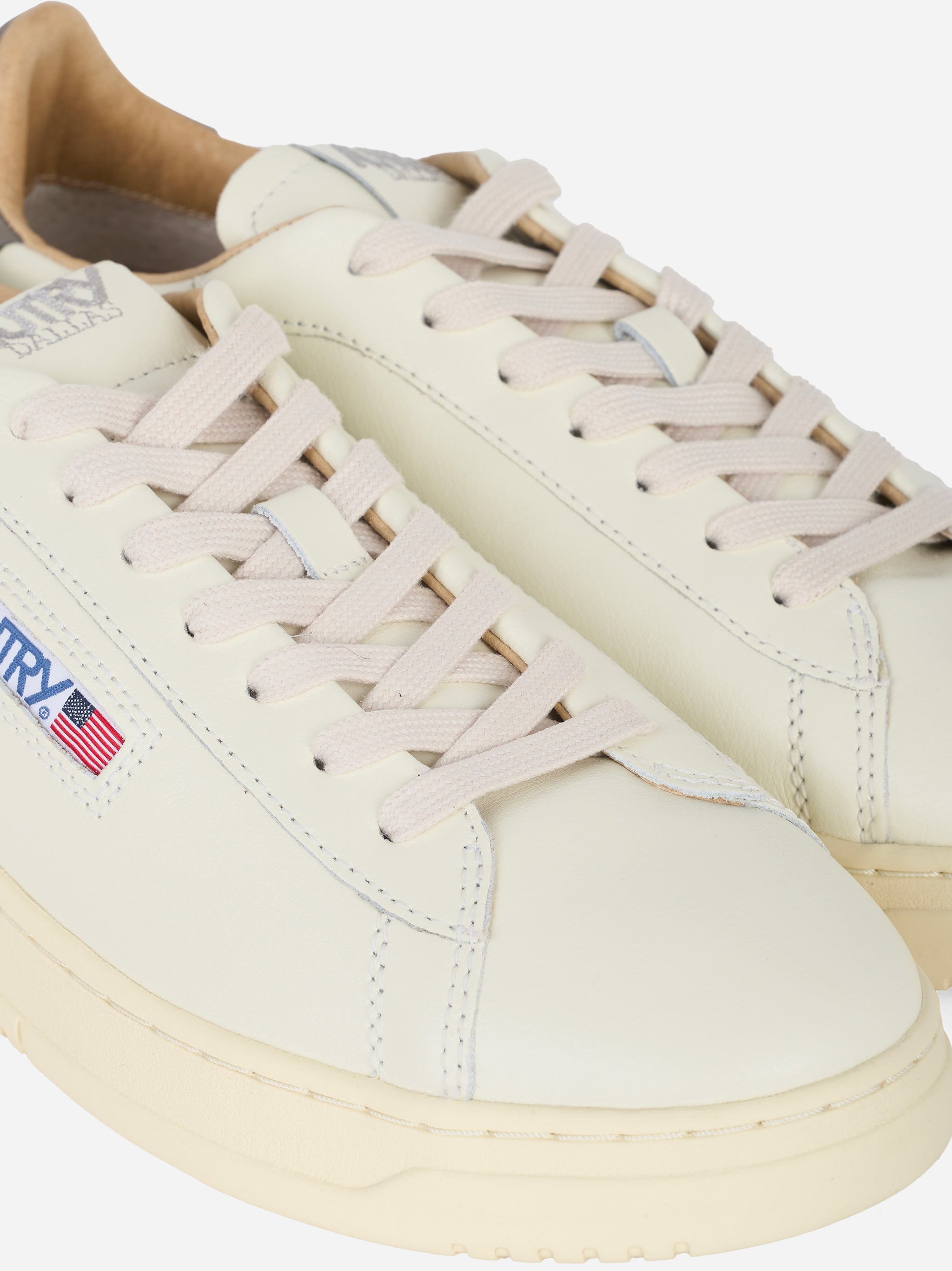 Sneakers Dallas Low in pelle Bianca