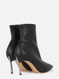 Blade Ankle Boots in nappa stretch Nero